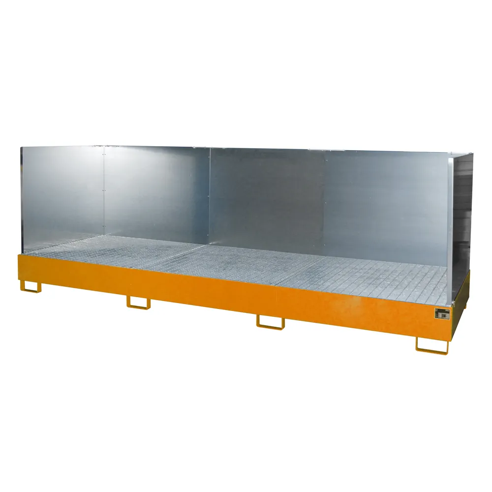 BAUER - Auffangwanne AW 1000-3 lackiert orange, RAL 2000