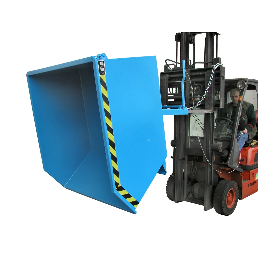 BAUER - Kippbehälter GU 1000 l RAL 5012
