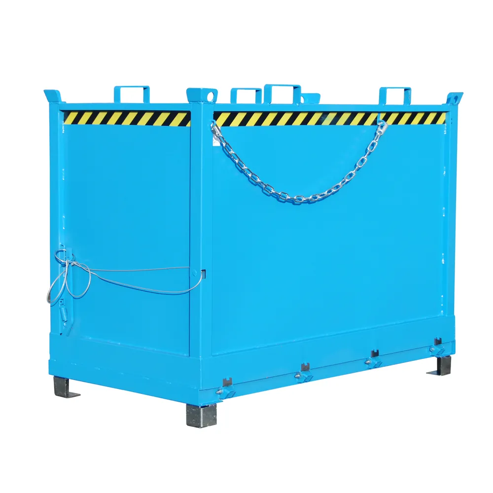 BAUER - Klappbodenbehälter FB 2000, lackiert blau