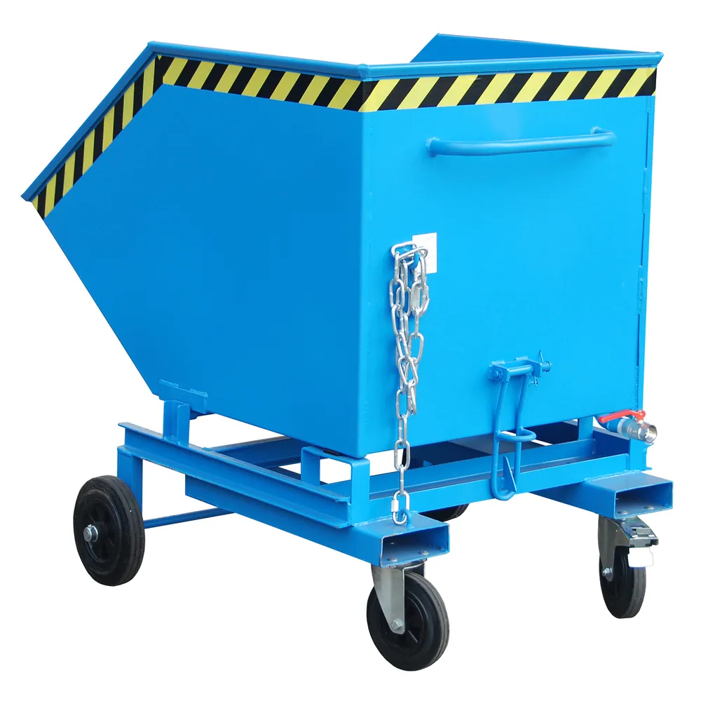 BAUER - Späne-Kastenwagen SKW-ET 600 lackiert RAL 5012