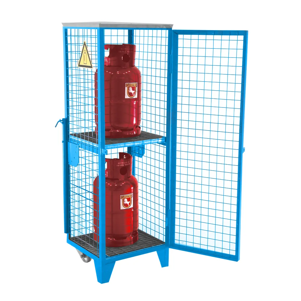 BAUER - Gasflaschen-Depot 520 x 500 x 1580mm