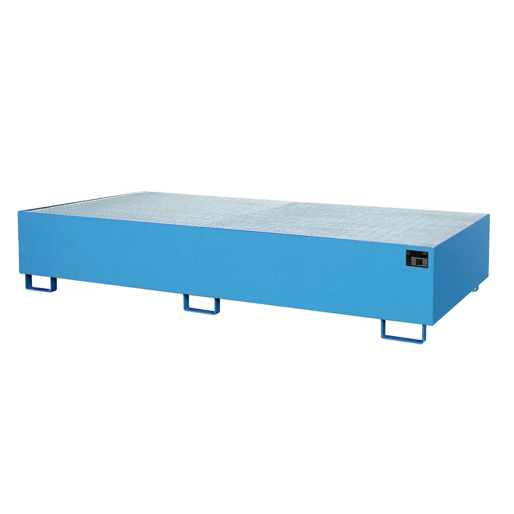 BAUER - Regalwanne m Gitterrost RW-GR 2700-3, lackiert blau
