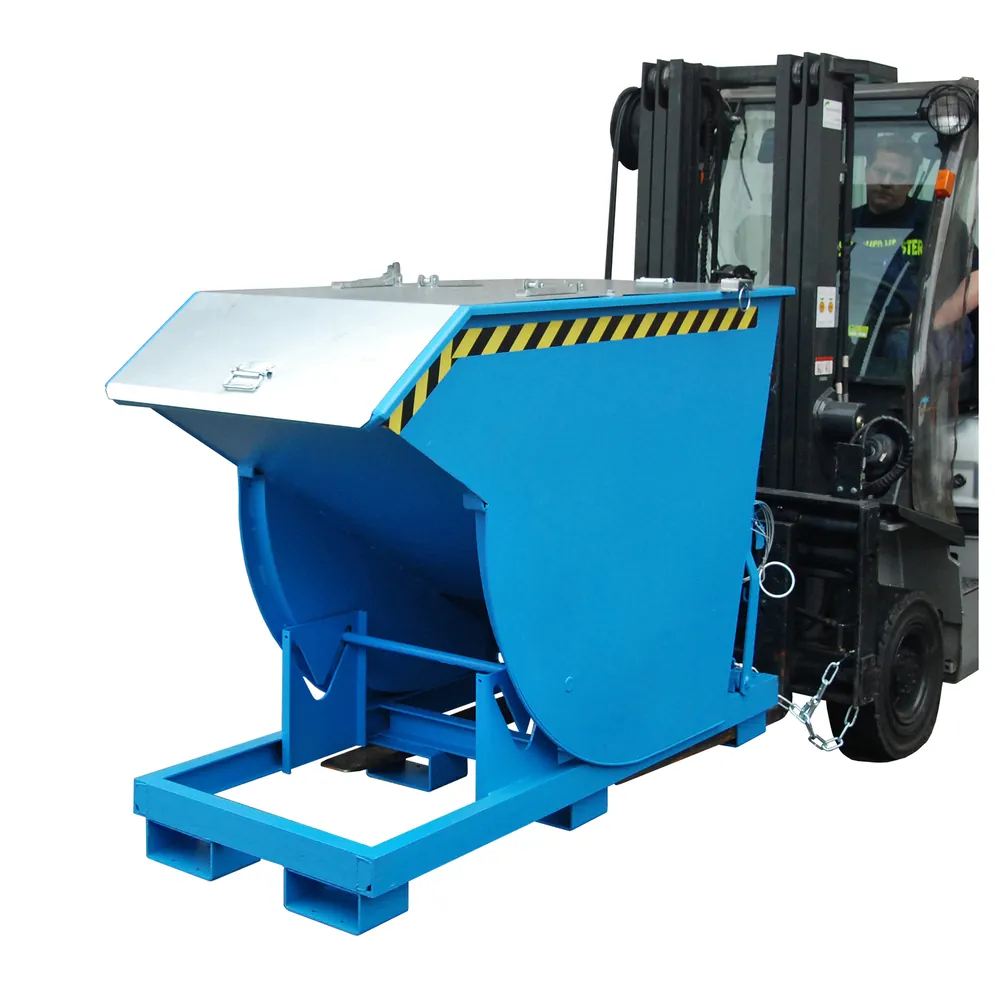 BAUER - Kippbehälter mit Abrollsystem 0,75cbm