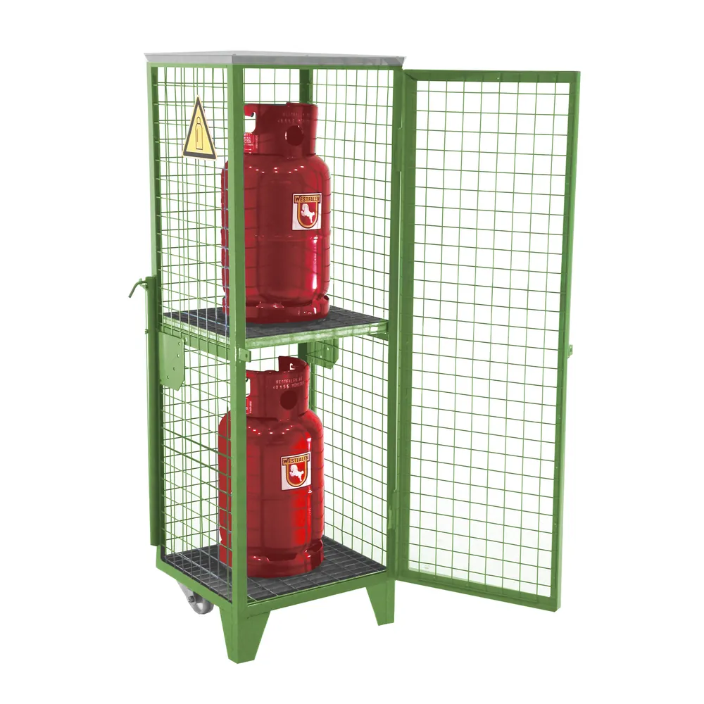 BAUER - Gasflaschen-Depot 520 x 500 x 1580mm