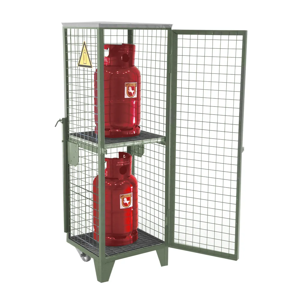 BAUER - Gasflaschen-Depot 520 x 500 x 1580mm