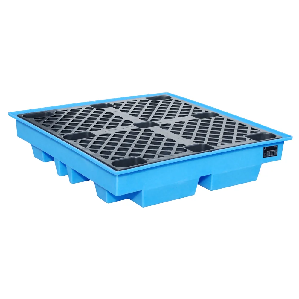 BAUER - Auffangwanne 1280 x 1280 x 27mm für 4 Fässer a 200 Liter 4520-14-0000-0