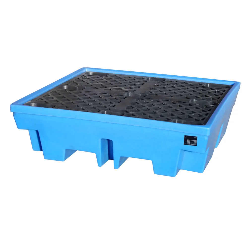 BAUER - Auffangwanne 1310 x 1310 x 370mm für 4 Fässer a 200 Liter 4520-16-0000-0