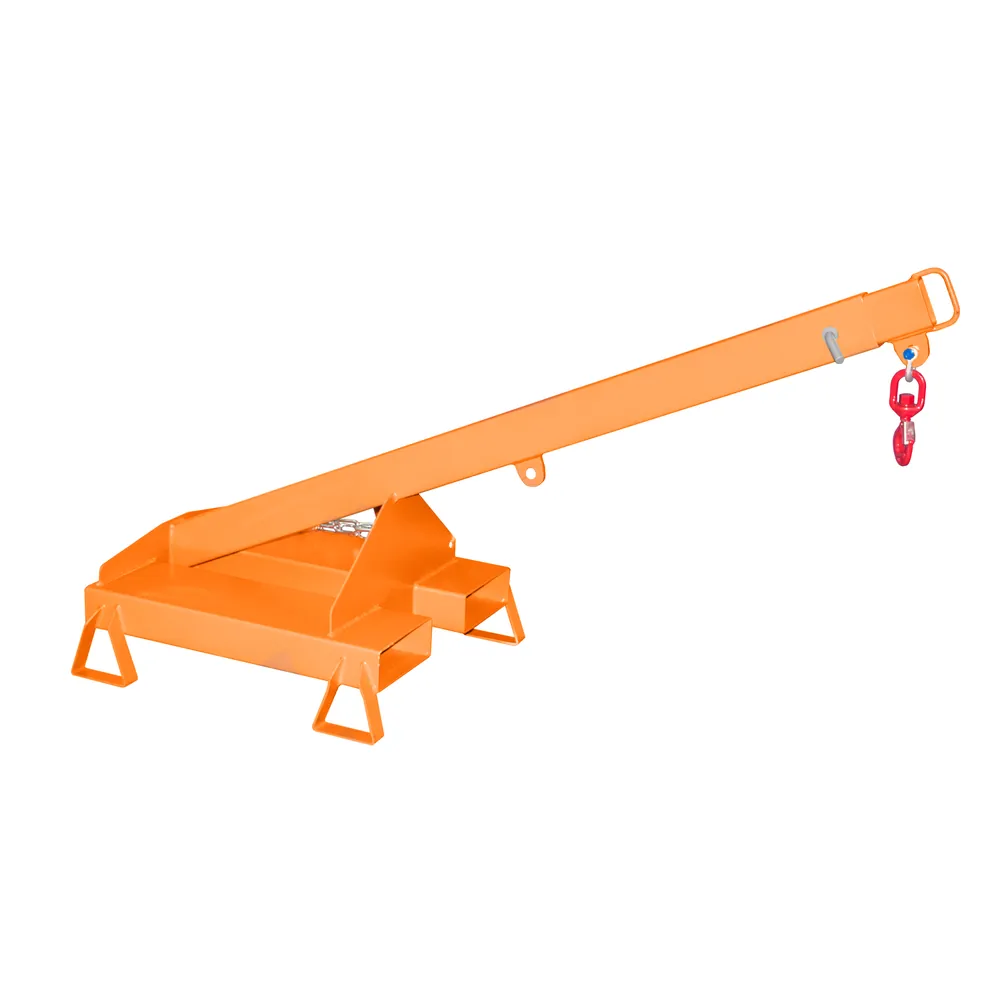 BAUER - Lastarm, Neigung 25°, teleskopierbar 125-1000kg, lackiert, orange Hover Image