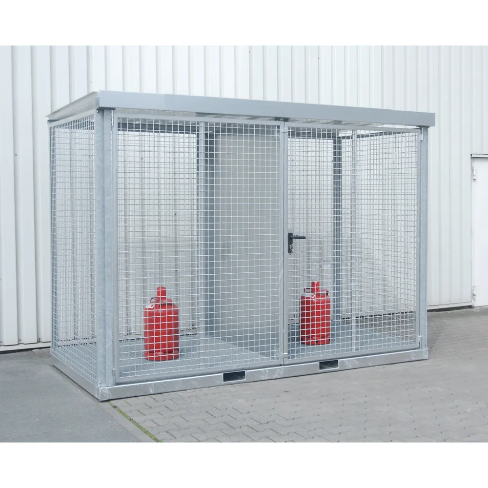 BAUER - Gasflaschen-Container 3135 x 1570 x 2260mm