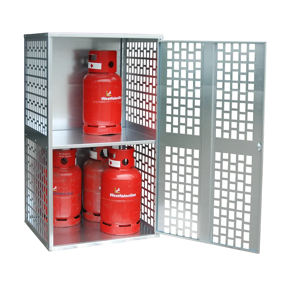 BAUER - Gasflaschen-Depot GFD-L/1, verzinkt