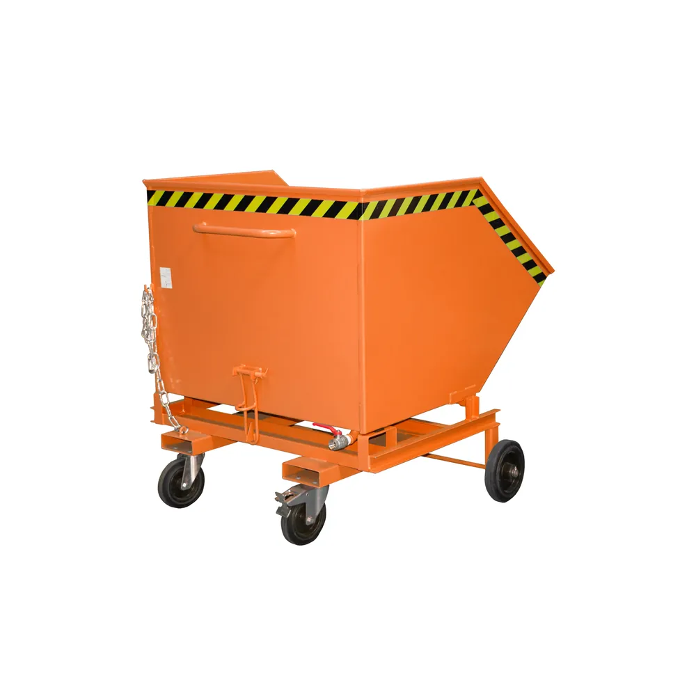 BAUER - Späne-Kastenwagen SKW-ET 1000 lackiert orange