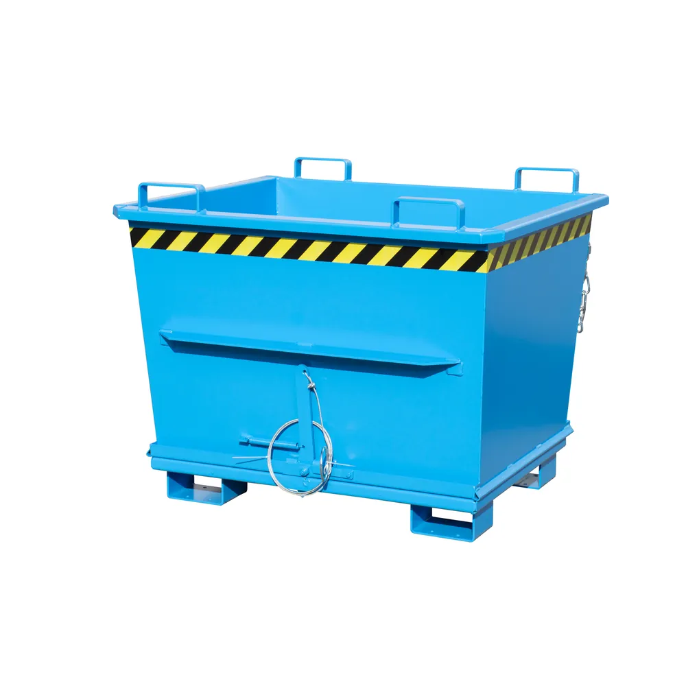 BAUER - Klappbodenbehälter BKB 700, lackiert blau