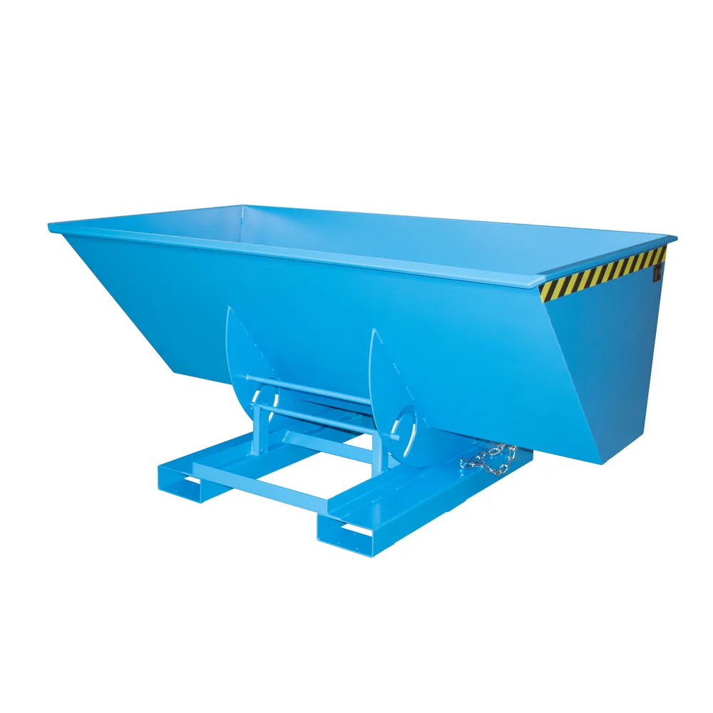 BAUER - Kippbehälter 1,50m² lackiert blau Hover Image