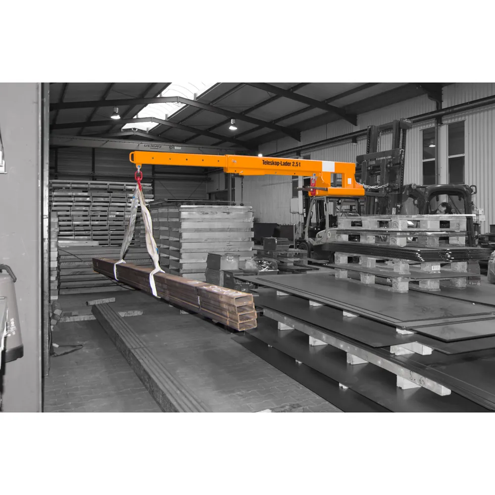 BAUER - Teleskoplader KT 2,5 lackiert, orange