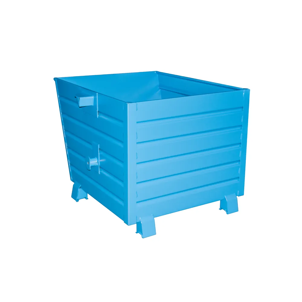 BAUER - Stapelkipper Typ BSK 90 blau RAL 5012