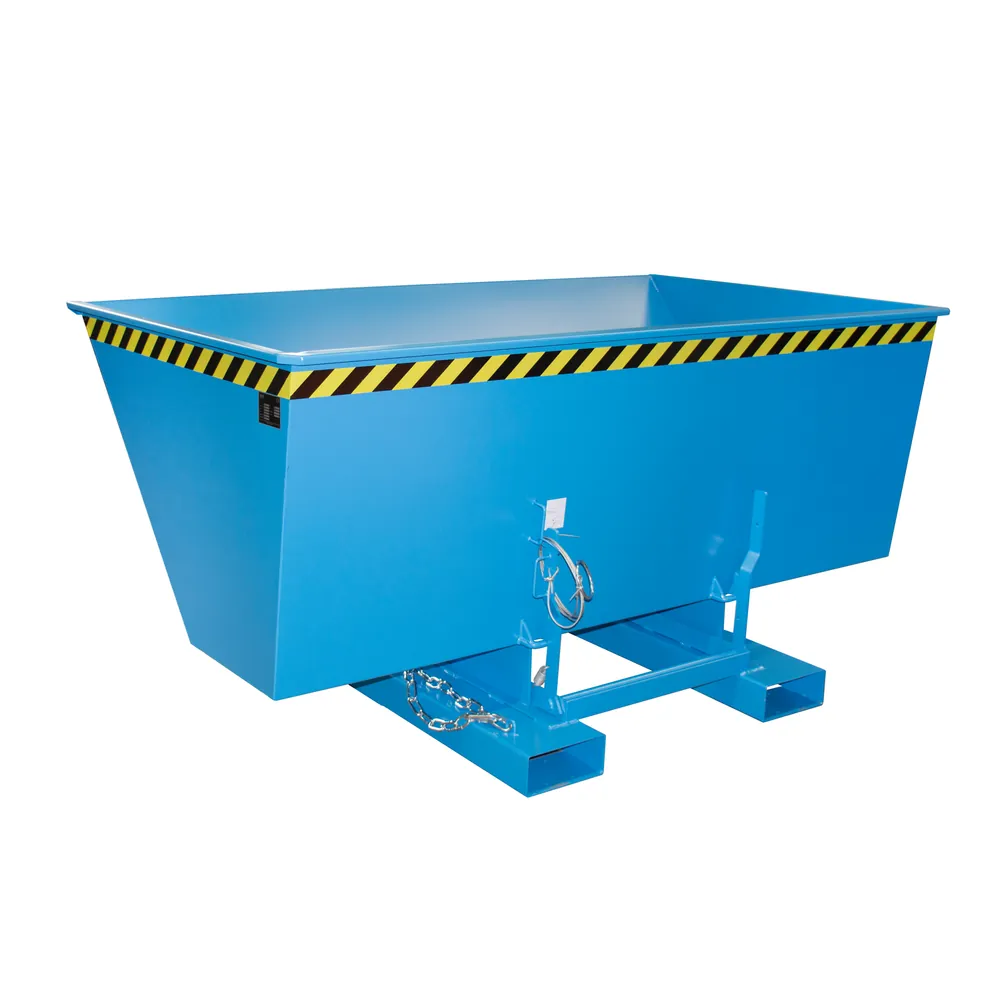 BAUER - Kippbehälter 1,50m² lackiert blau