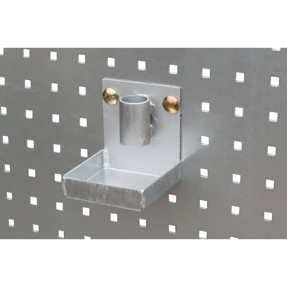 BAUER - Auffangwanne mit Lochplattenwand, fahrbar LPW 60-3 verzinkt