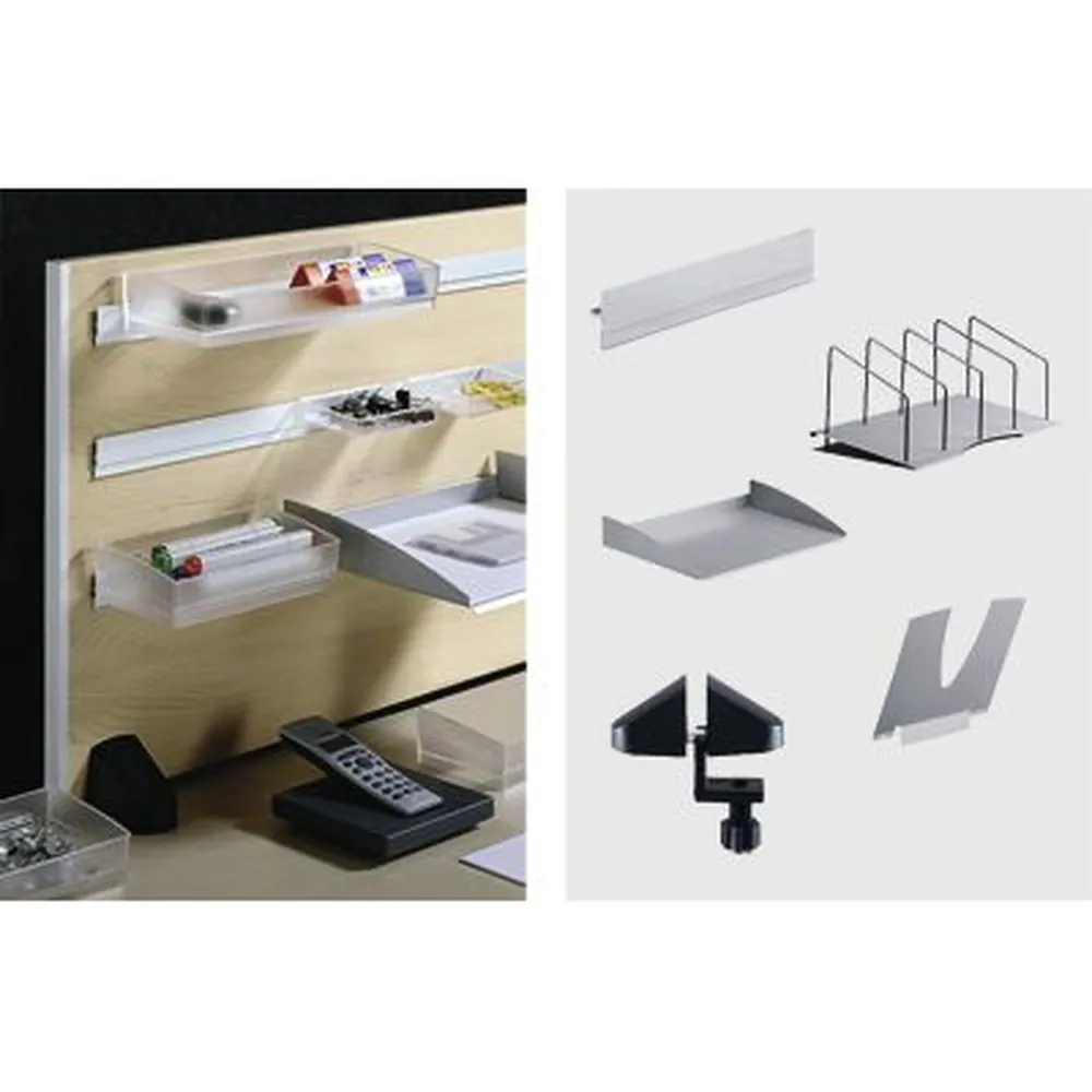 HETTICH - Organisationselement-Universalprofil, Org@Wall 9012148,L 2900mm, Aluminium elox. Hover Image
