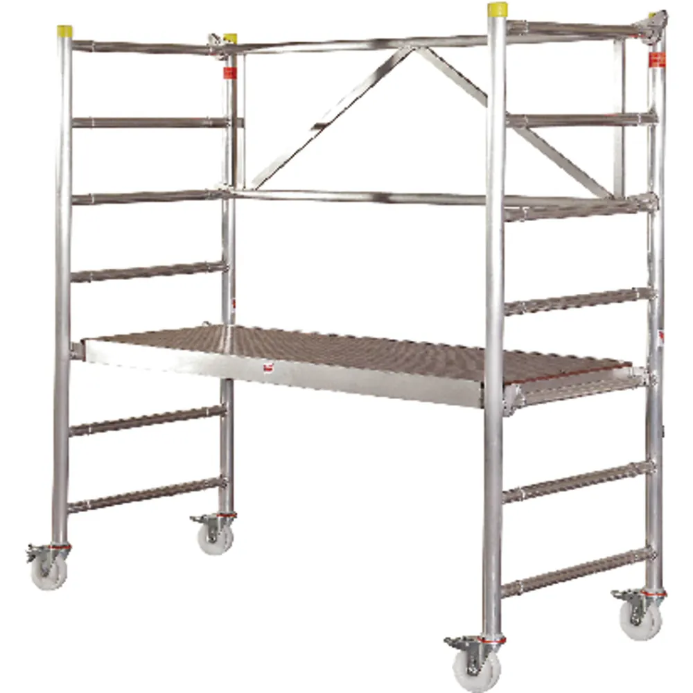 müba - Alu-Rollgerüst Typ Boy 1, 1,80 x 0,79m, Arbeitshöhe 2,80m