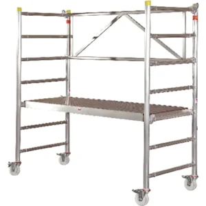 müba - Alu-Rollgerüst Typ Boy 1, 1,80 x 0,79m, Arbeitshöhe 2,80m
