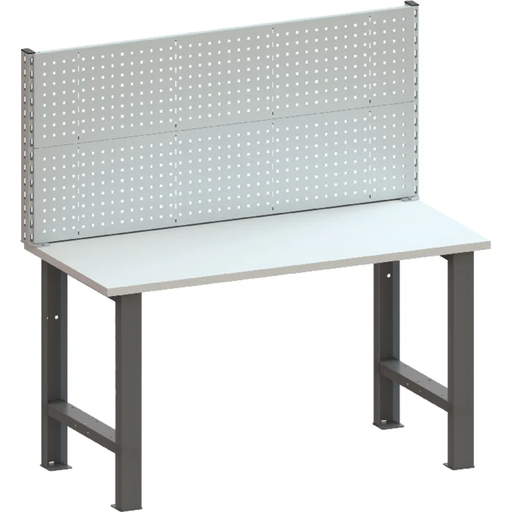 LISTA - Aufbau für Werkbank 1500x700, RAL 7035