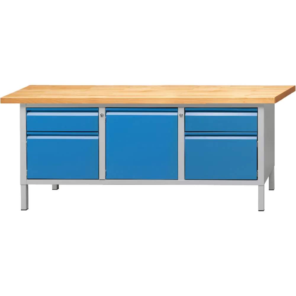 ANKE® - Kastenwerkbank 2000 121 E 40mm, 840mm 7035/5012