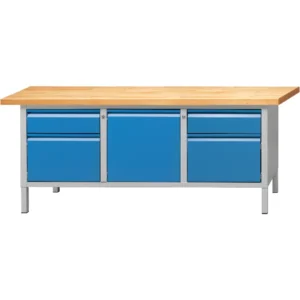 ANKE® - Kastenwerkbank 2000 121 E 40mm, 840mm 7035/5012