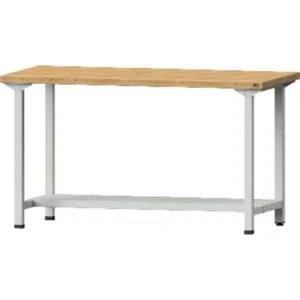ANKE® - Arbeitstisch 1500xH840mm grau,Ablageb.