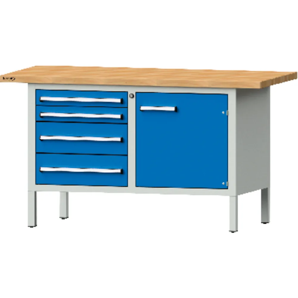 NOBRAND - Kastenwerkbank 1500x700x840 4SL 1T