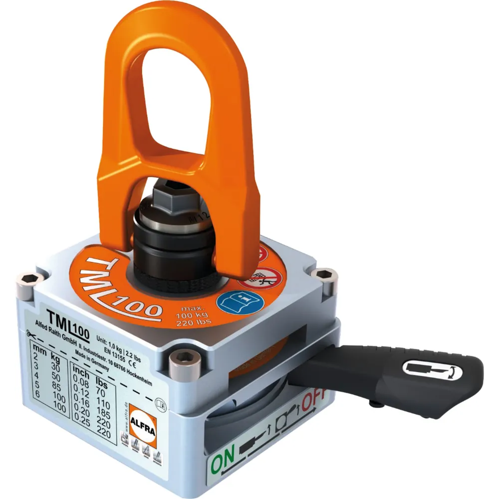 ALFRA® - Lasthebemagnet TML 400 R, max. Tragkraft 400kg
