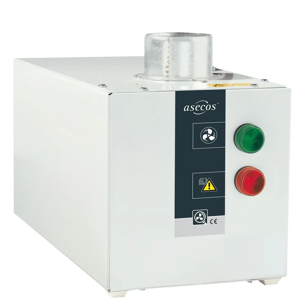 asecos® - Entlüft.aufs. HF.EA.11442 m Abluftü.wach ex-gesch., Int. Druckdose