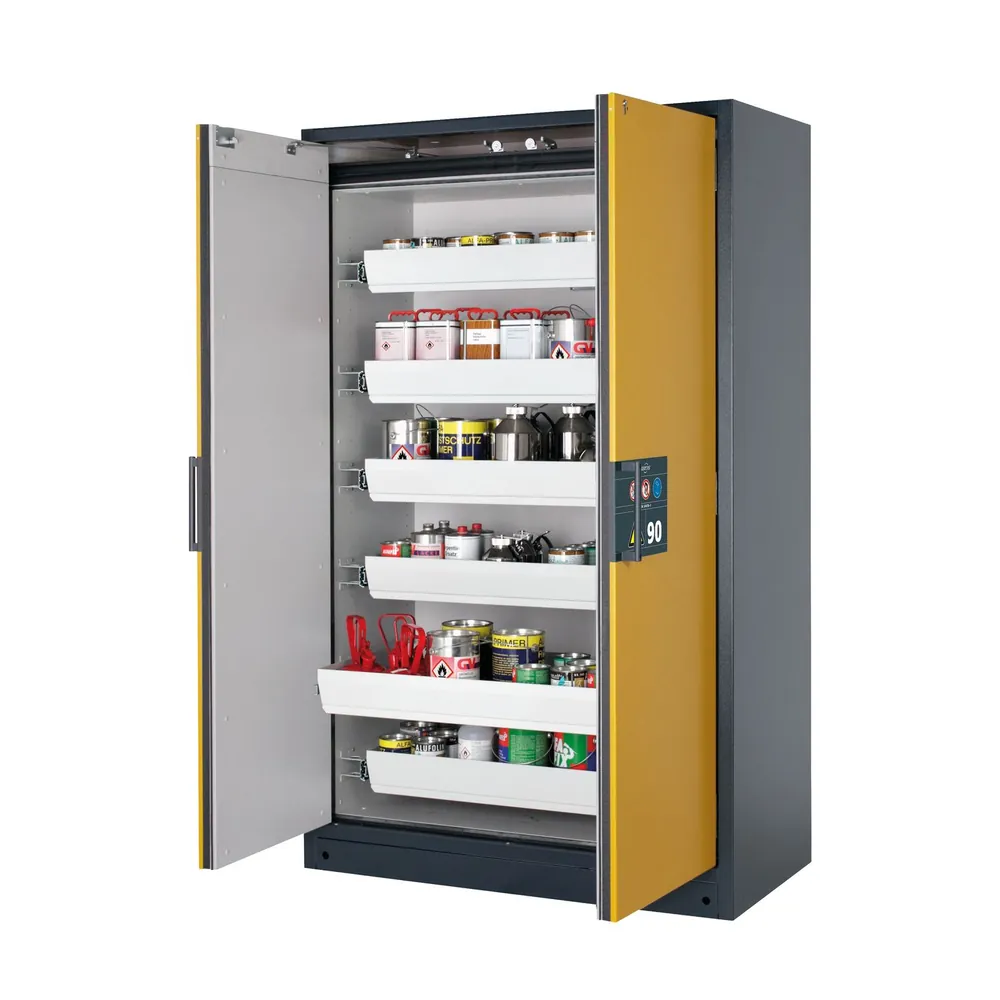 asecos® - Sicherheitsschrank Q90 RAL 7016/RAL 1004 6AZ1BW.S Stahlblech