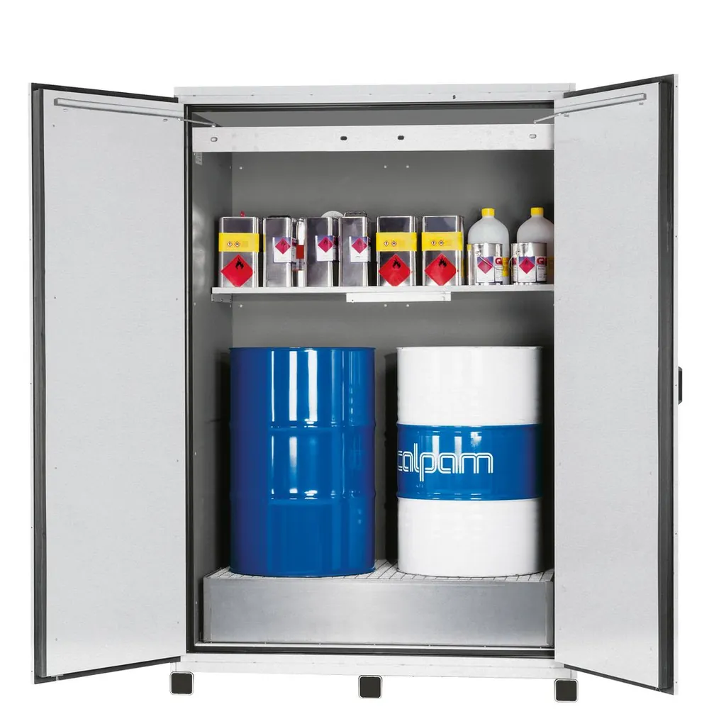 asecos® - Sicherheitsschrank XL90 RAL 7035 1FB1TS1BW.G Stahlblech