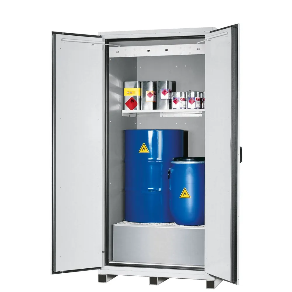 asecos® - Sicherheitsschrank XL90 RAL 7035 1FB1TS1BW.G Stahlblech