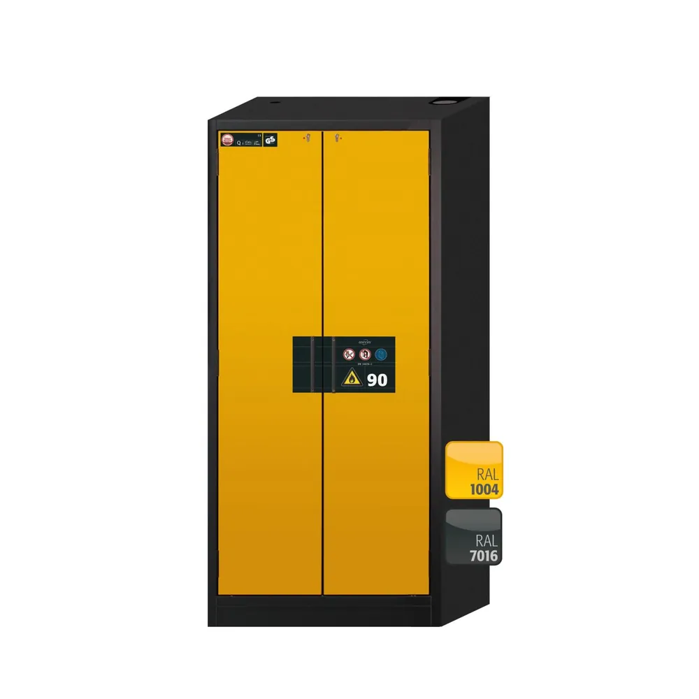 asecos® - Sicherheitsschrank Q90 RAL 7016/RAL 1004 6AZ1BW.S Stahlblech