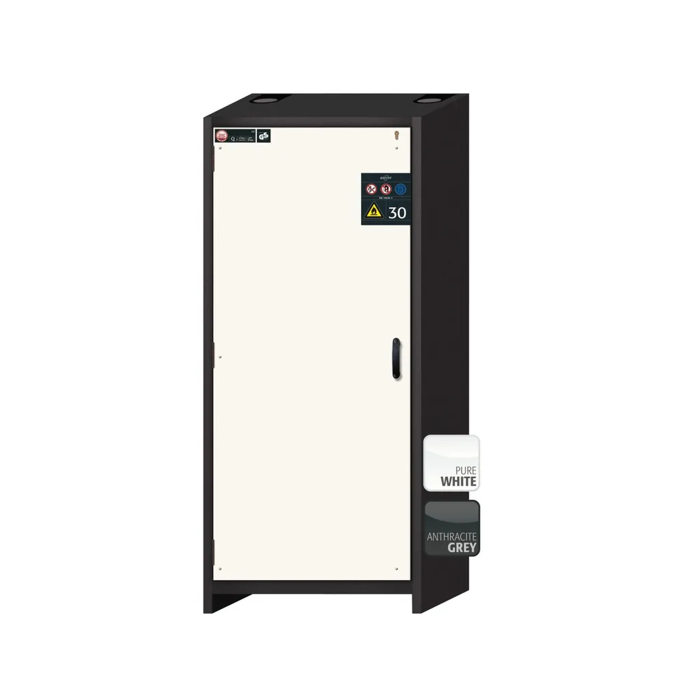 asecos® - Sicherheitsschrank Q90 /RAL 9010 3FB1LB1BW Stahlblech