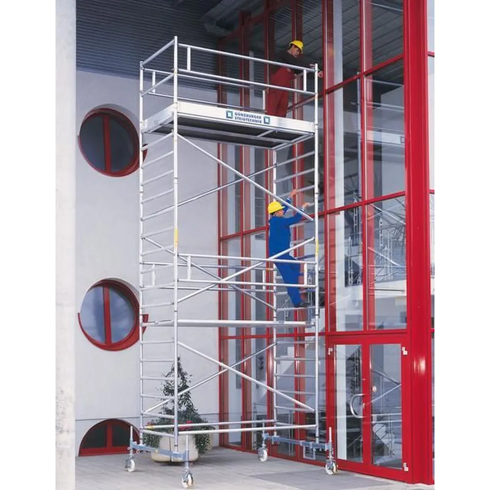 MUNK Günzburger Steigtechnik - Fahrgerüst Arbeitshöhe 7500mm Plattform 1350 x 1800mm