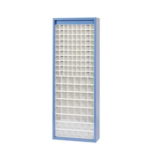 hünersdorff - MultiStore Magazin-Schrank 138 Fächer 665 x 250 x 1800mm Stahlblech/PS