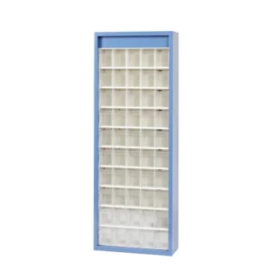 hünersdorff - MultiStore Magazin-Schrank 50 Fächer 665 x 250 x 1800mm Stahlblech/PS