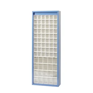 hünersdorff - MultiStore Magazin-Schrank 74 Fächer 665 x 250 x 1800mm Stahlblech/PS