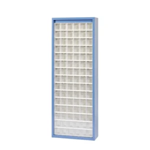 hünersdorff - MultiStore Magazin-Schrank 90 Fächer 665 x 250 x 1800mm Stahlblech/PS