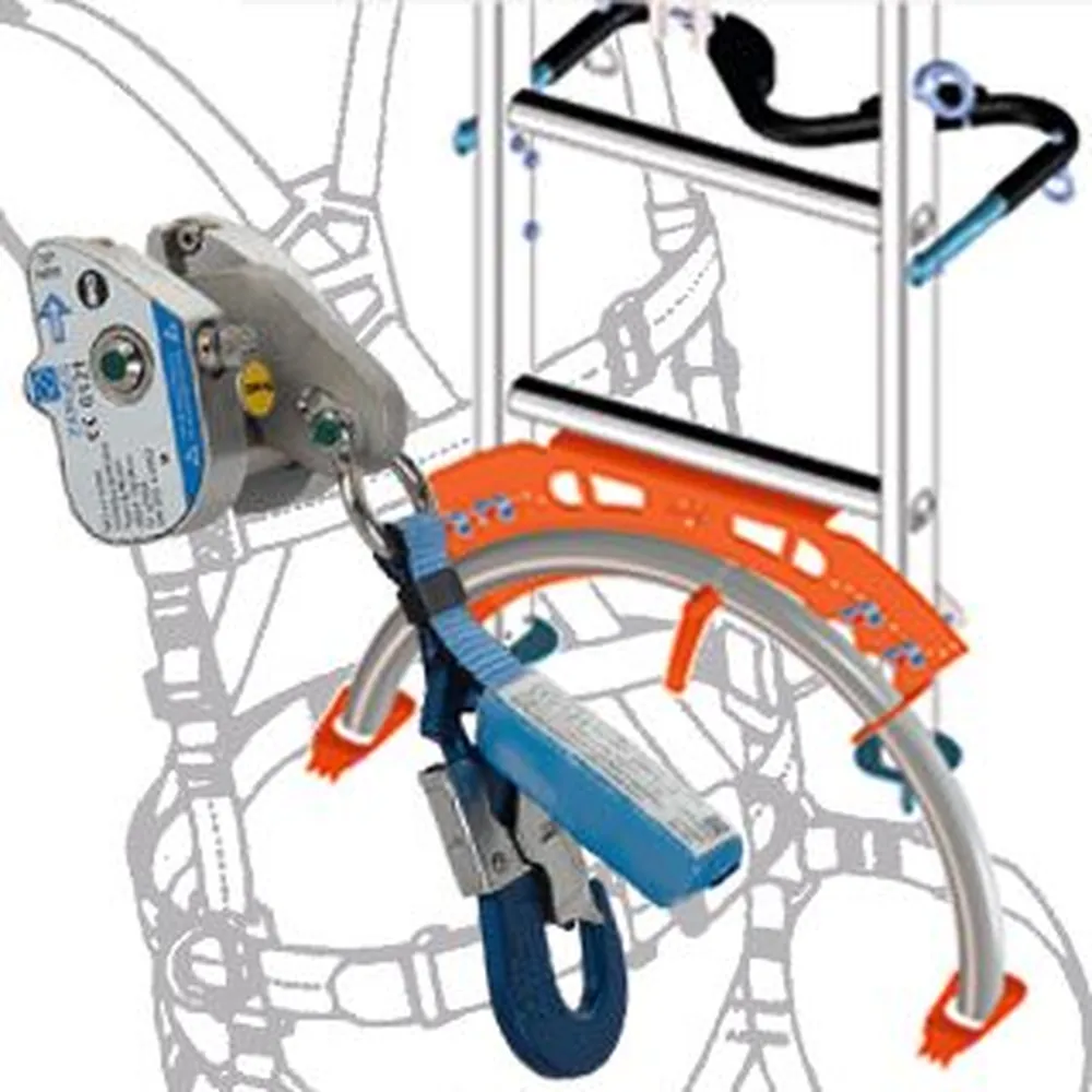 ZARGES - Sicherungsläufer, Edelstahl + Alu, mit Karabiner Hover Image