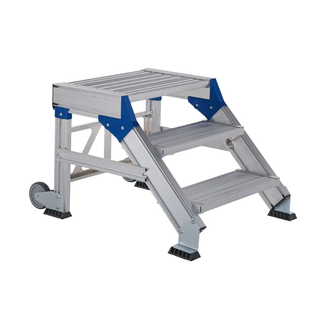 ZARGES - Treppenpodest 3 Stufen Stufenbreite 600mm