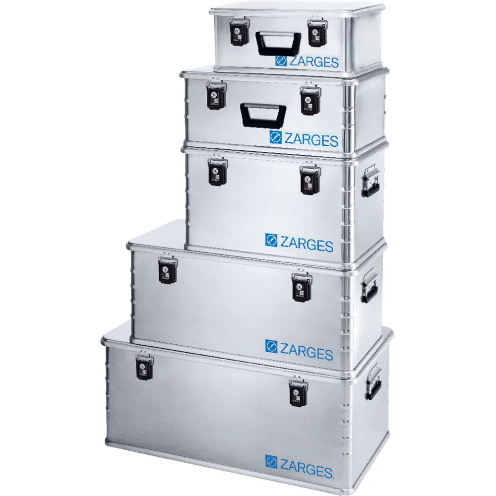 ZARGES - Alu-Box L600xB400xH385mm, innen L550xB350xH310mm, 60l