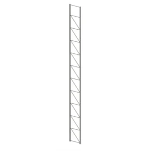 META® - Ständer 100/20 12000 x 1100mm verzinkt kpl. multipal S