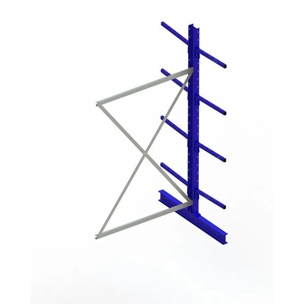 META® - Krag.reg.An.f.zweis.2x4A.2500x1300x1000 H Fuß 120 RAL 5010 10 E 2600kg 175kg/A.