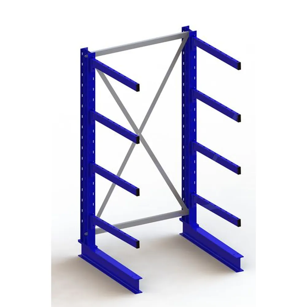 META® - KR Grundregal IPE140 einseitig 2000 x 1000 x 800 RAL 5010 je 4 Kragarme
