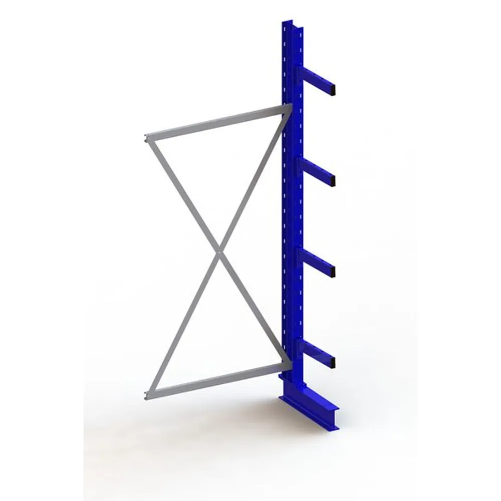 META® - Krag.reg.An.f.eins.4A.2500x1000x400 H Fuß 140 RAL 5010 5 E 2500kg 535kg/A.
