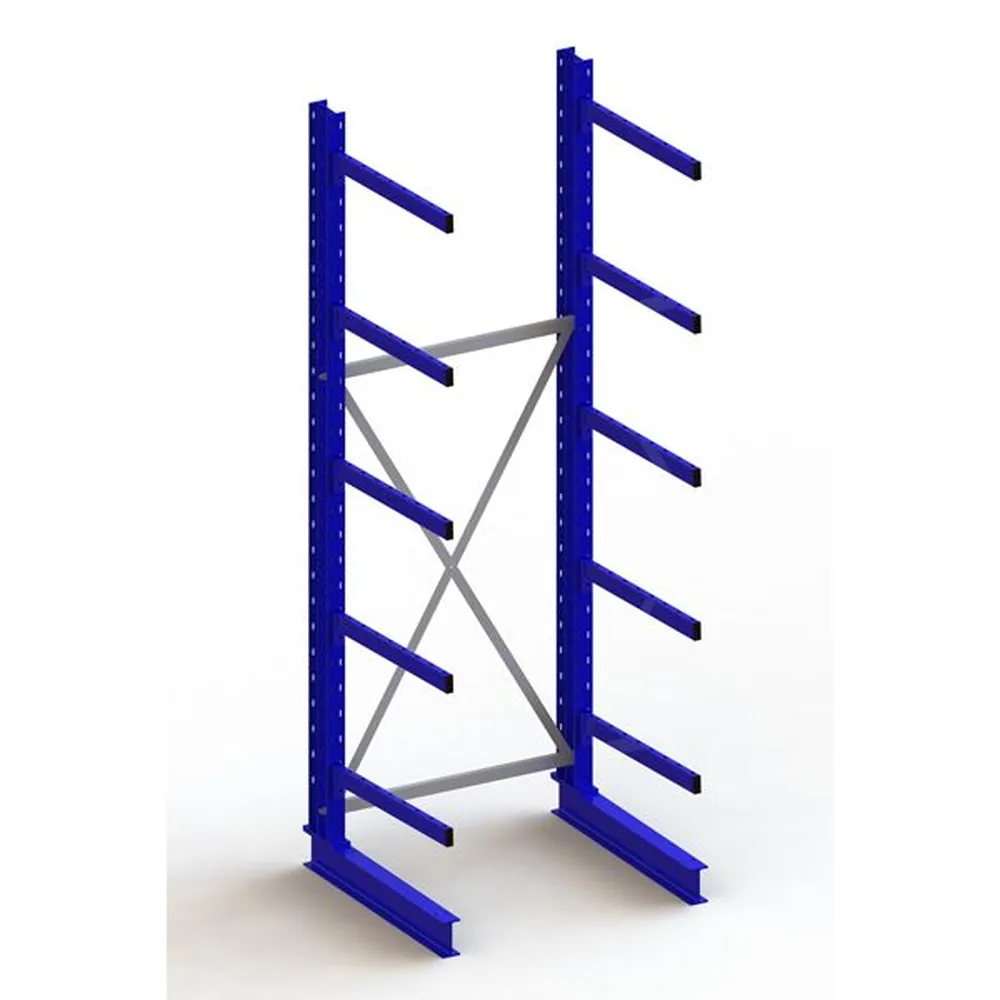 META® - KR Grundregal IPE140 einseitig 3000 x 1000 x 800 RAL 5010 je 5 Kragarme