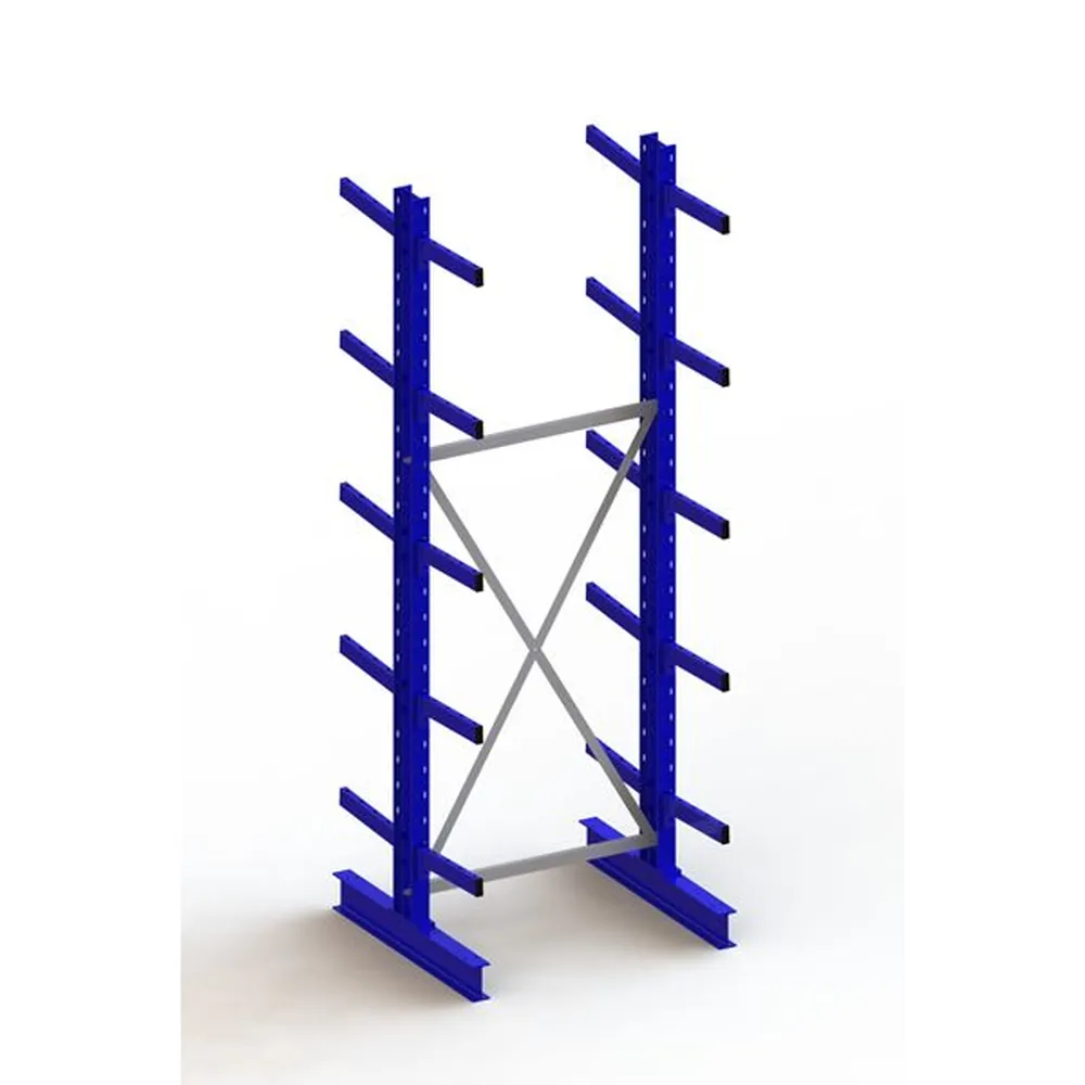 META® - KR Grundregal IPE140 doppelseitig 3000 x 1000 x 800 RAL 5010 je 10 Kragarme